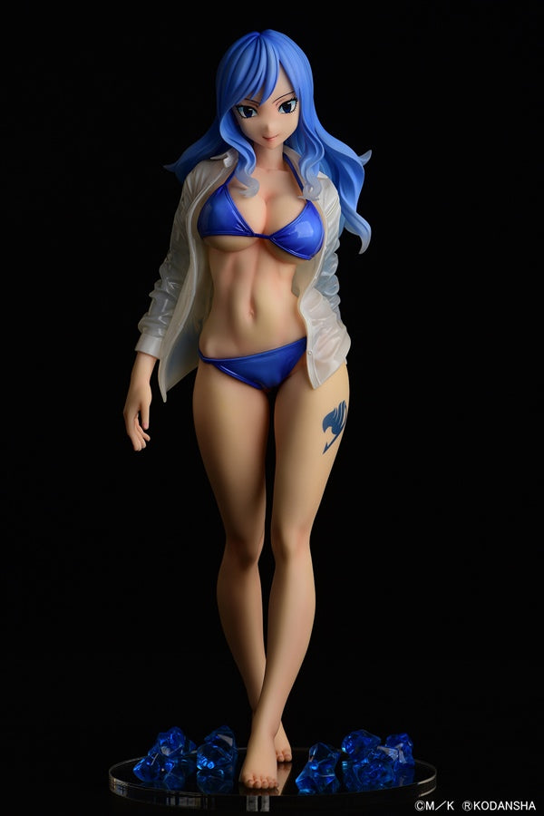 FAIRY TAIL Jubia Lokser / Gravure Style See-Through Wet Shirt SP 1/6 Scale Figure