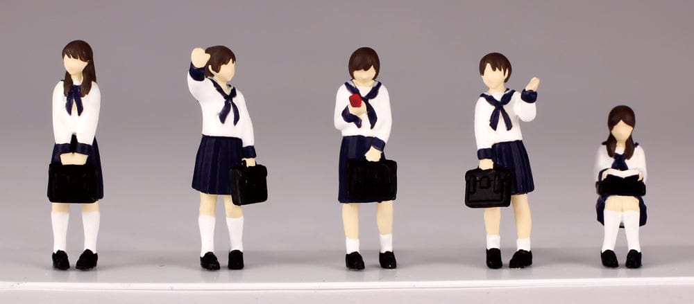 PLUM 1/80th scale Super Mini Figure1 -The Sailor School Uniform Of That Day-