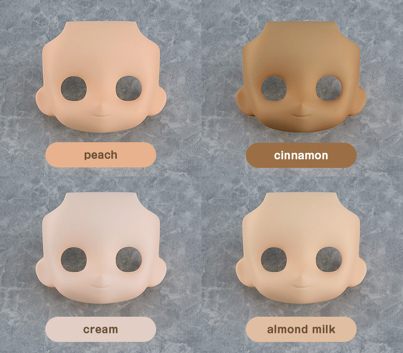 Nendoroid Doll Customizable Face Plate Narrowed Eyes : Without Makeup