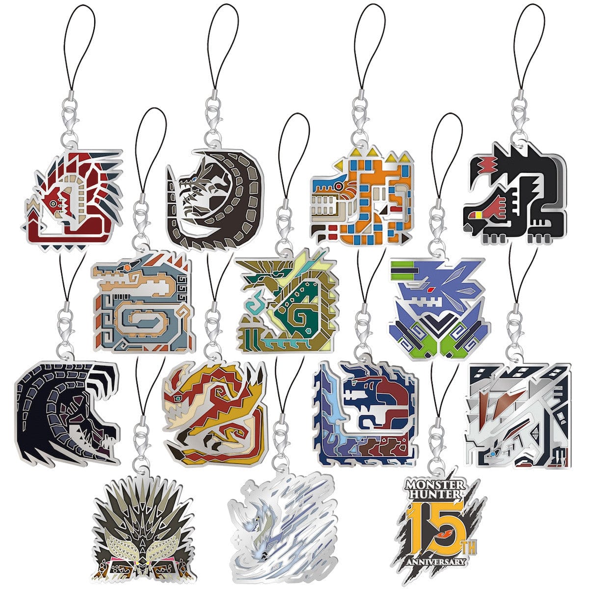 Capcom MH15th Stained-glass-like dangler collection - Main Monster