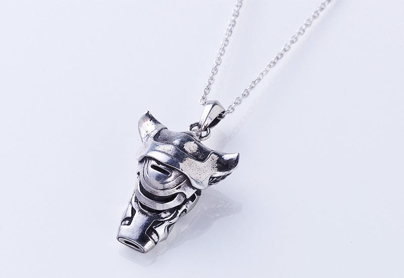 Max Factory The Unmovable Sovereign White Whistle Silver Necklace