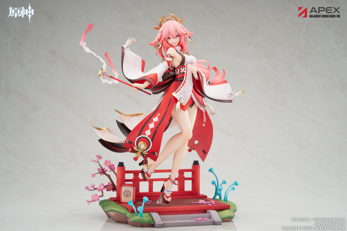 Genshin Impact Yae Miko, Astute Amusement Ver 1/7 Scale Figure