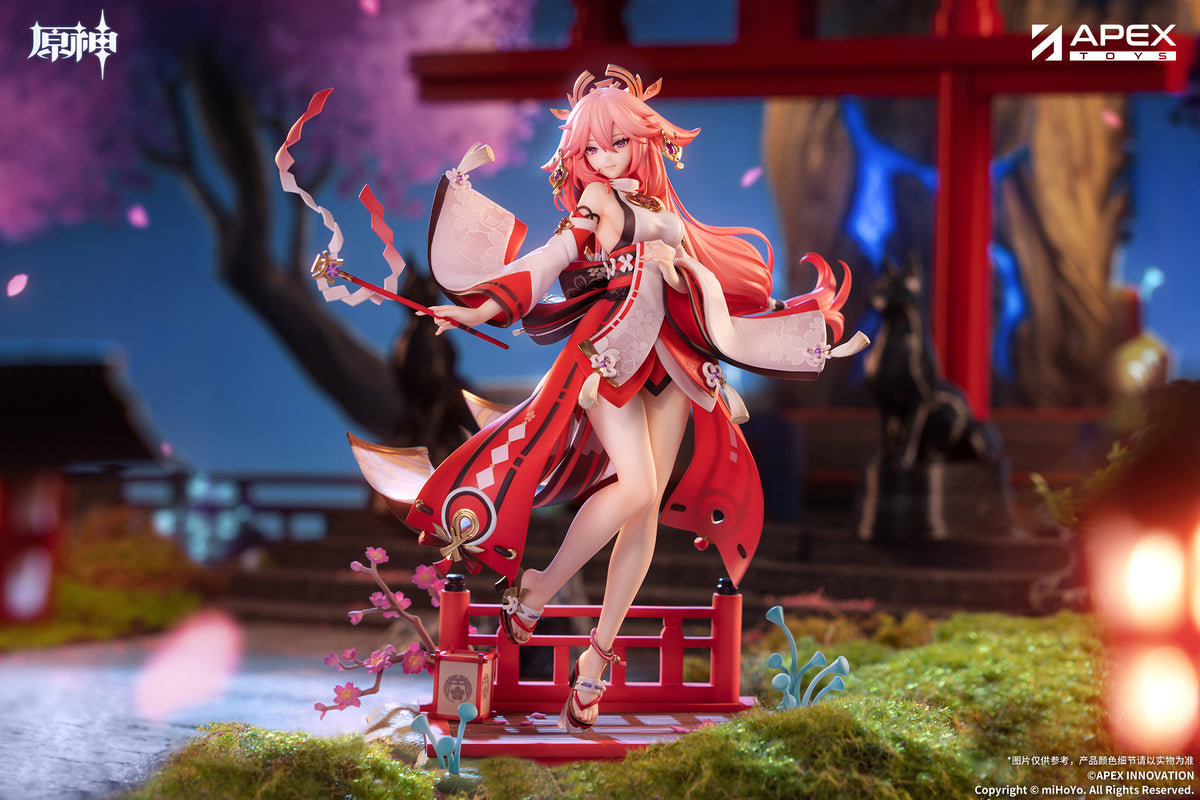 Genshin Impact Yae Miko, Astute Amusement Ver 1/7 Scale Figure