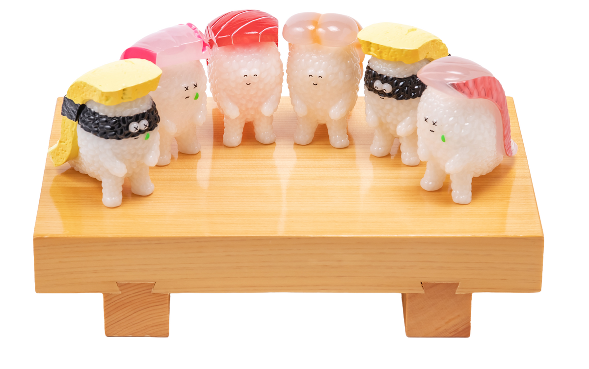 Sushi Kaiju Sushi L.A. Figure Collection 4: HAPPY SMILE &amp; DEEP SADNESS (BOX of 8pcs)