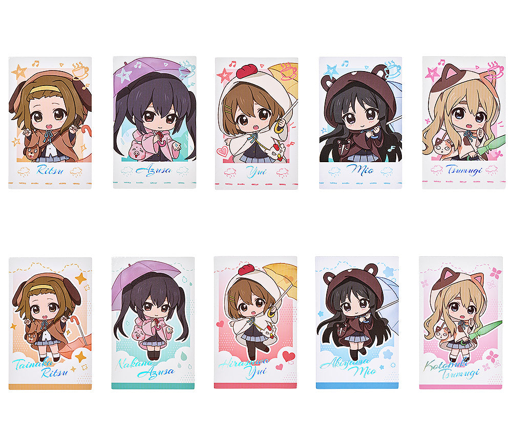 K-ON! Fluffy Rain Series Collectible Instant Photo-Style Card (2 Piece Set) (BOX of 5pcs)