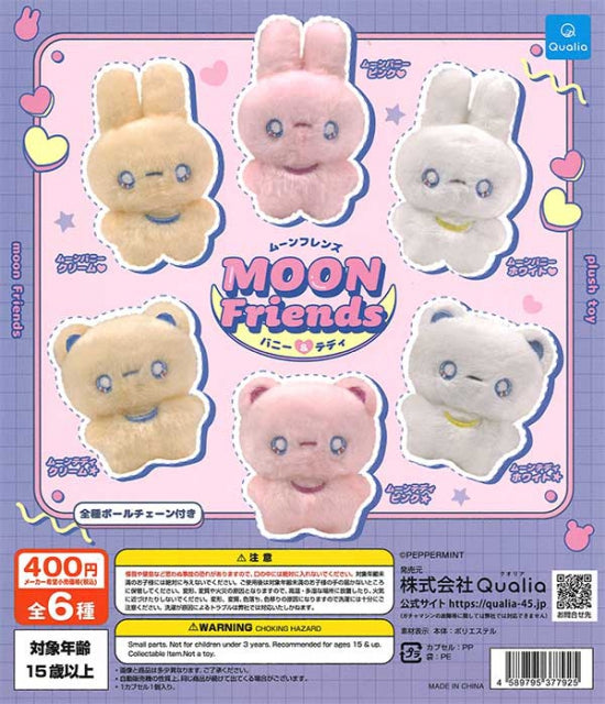 CP2840 Moon Friends Bunny & Teddy