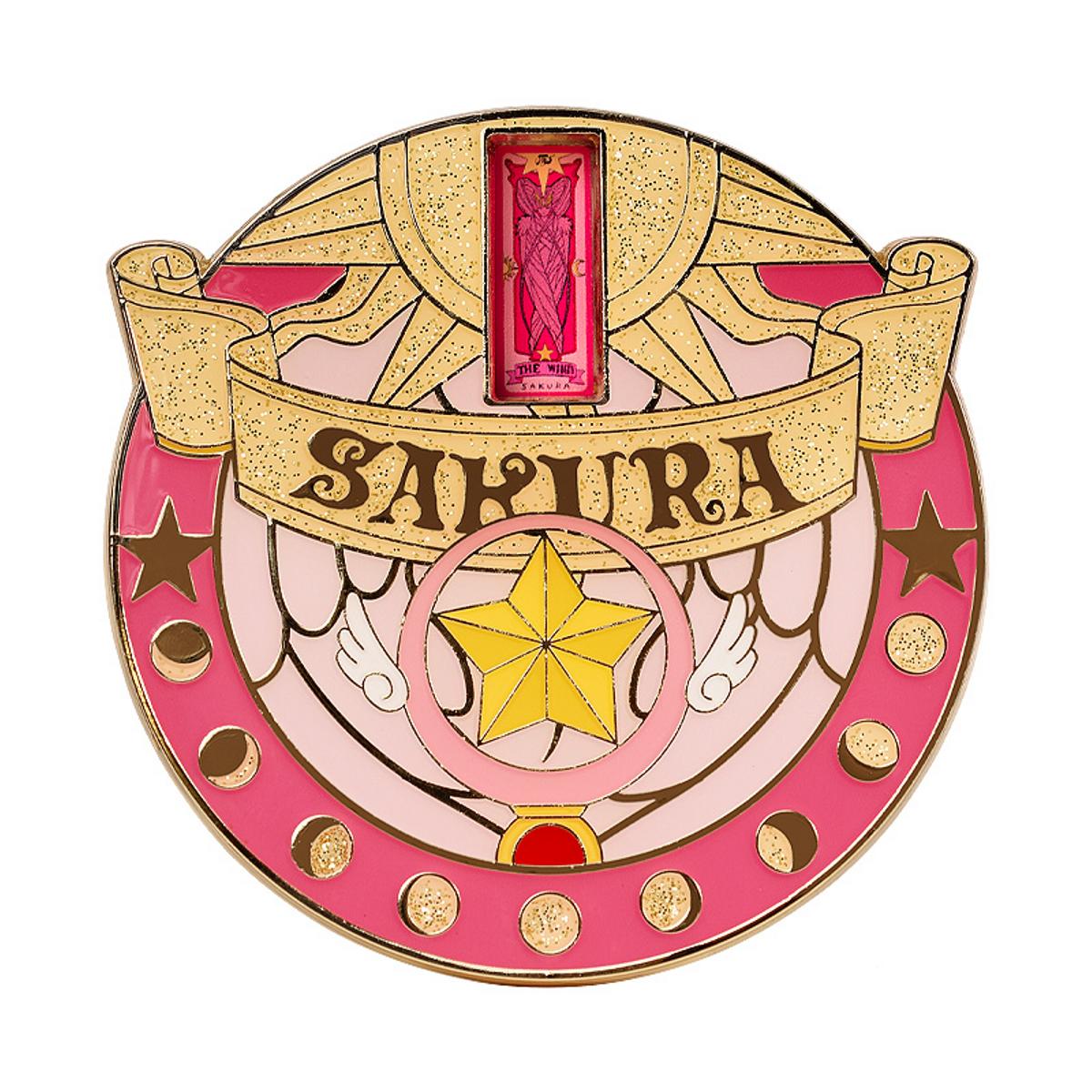 Cardcaptor Sakura 25th Anniversary Metal Badge : Star Wand