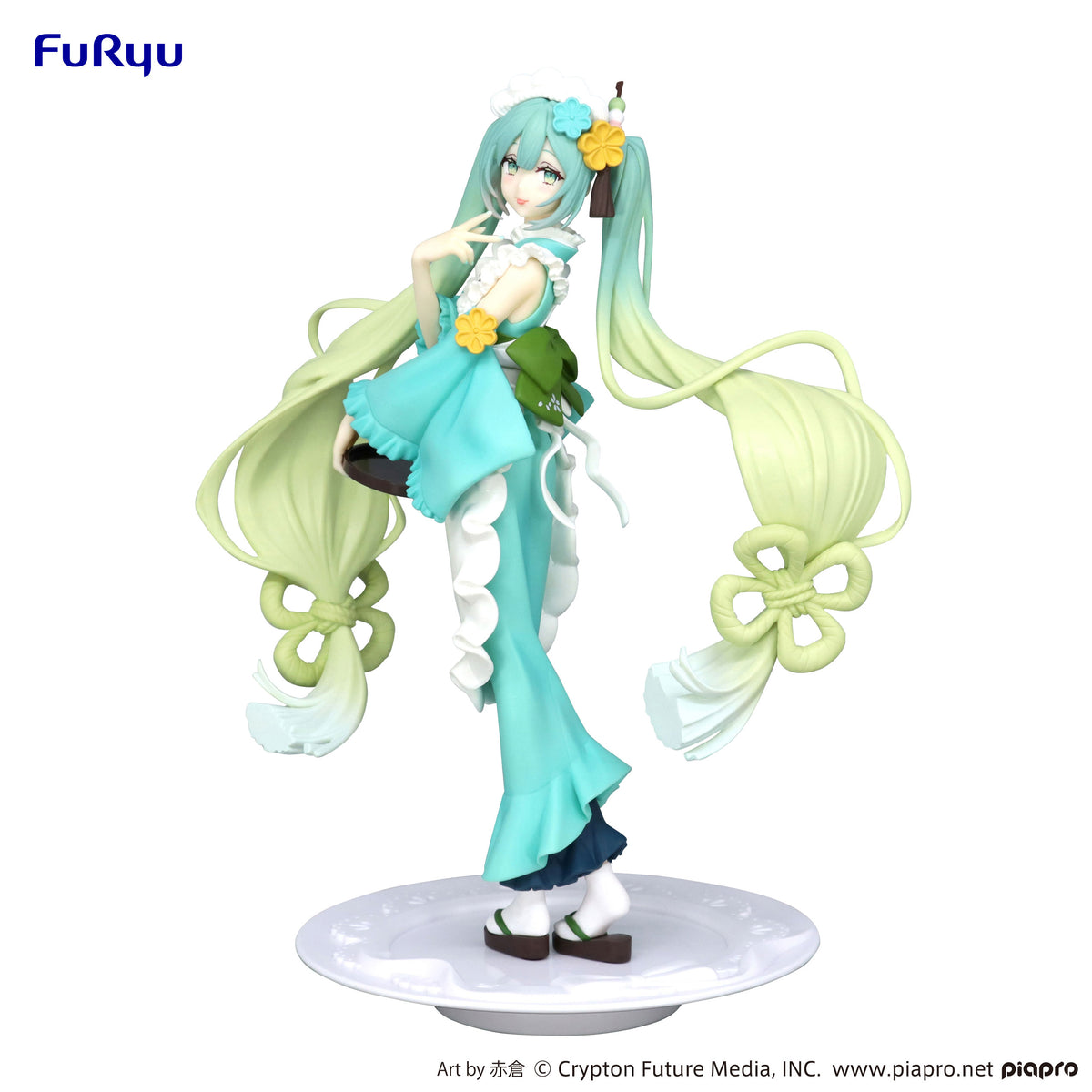 Hatsune Miku Exceed Creative Figure Matcha Green Tea Parfait Mint ver