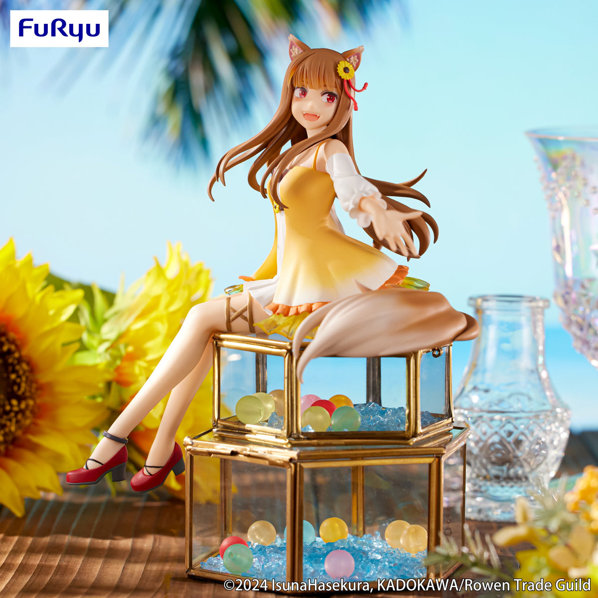 Spice and Wolf Noodle Stopper Figure Holo Sunflower Dress ver