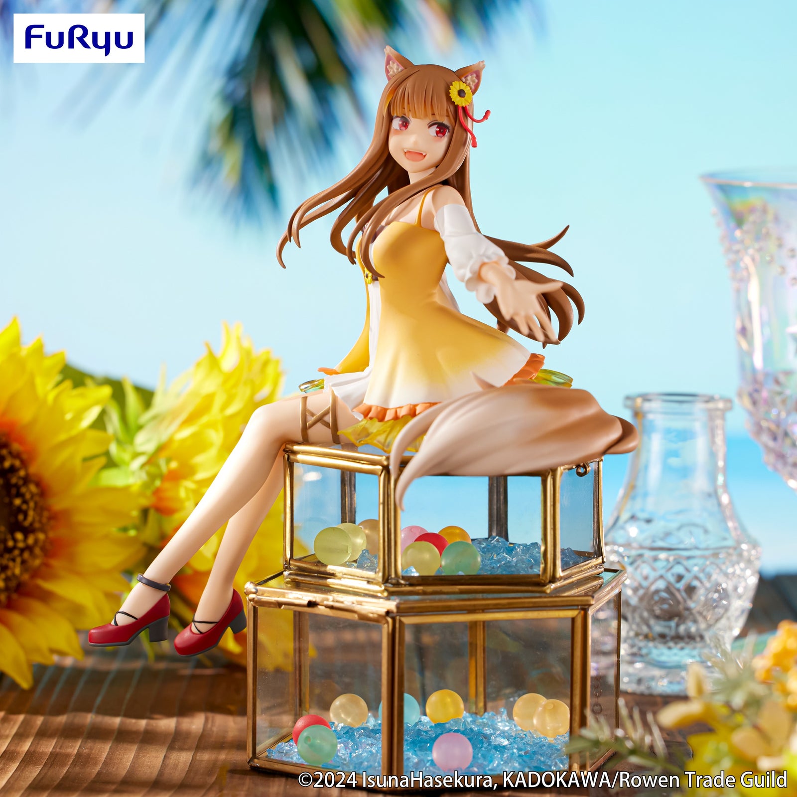 Spice and Wolf Noodle Stopper Figure Holo Sunflower Dress ver