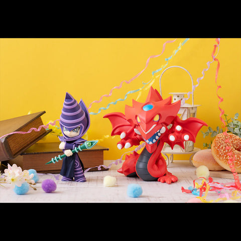 MEGATOON SERIES YU-GI-OH! DUEL MONSTERS Dark Magician & Slifer the Sky Dragon set【with gift: Photo card】