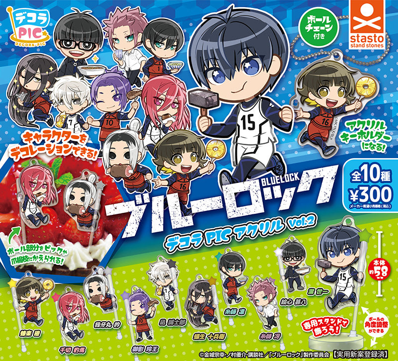 CP2711 Decora PIC acrylic Blue Lock vol 2