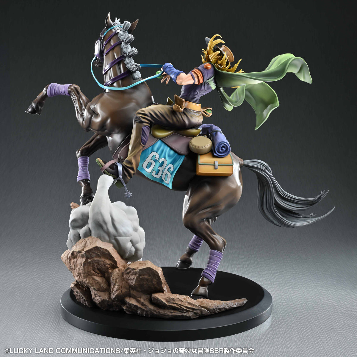 STEEL BALL RUN JoJo's Bizarre Adventure Gyro Zeppeli &amp; Valkyrie