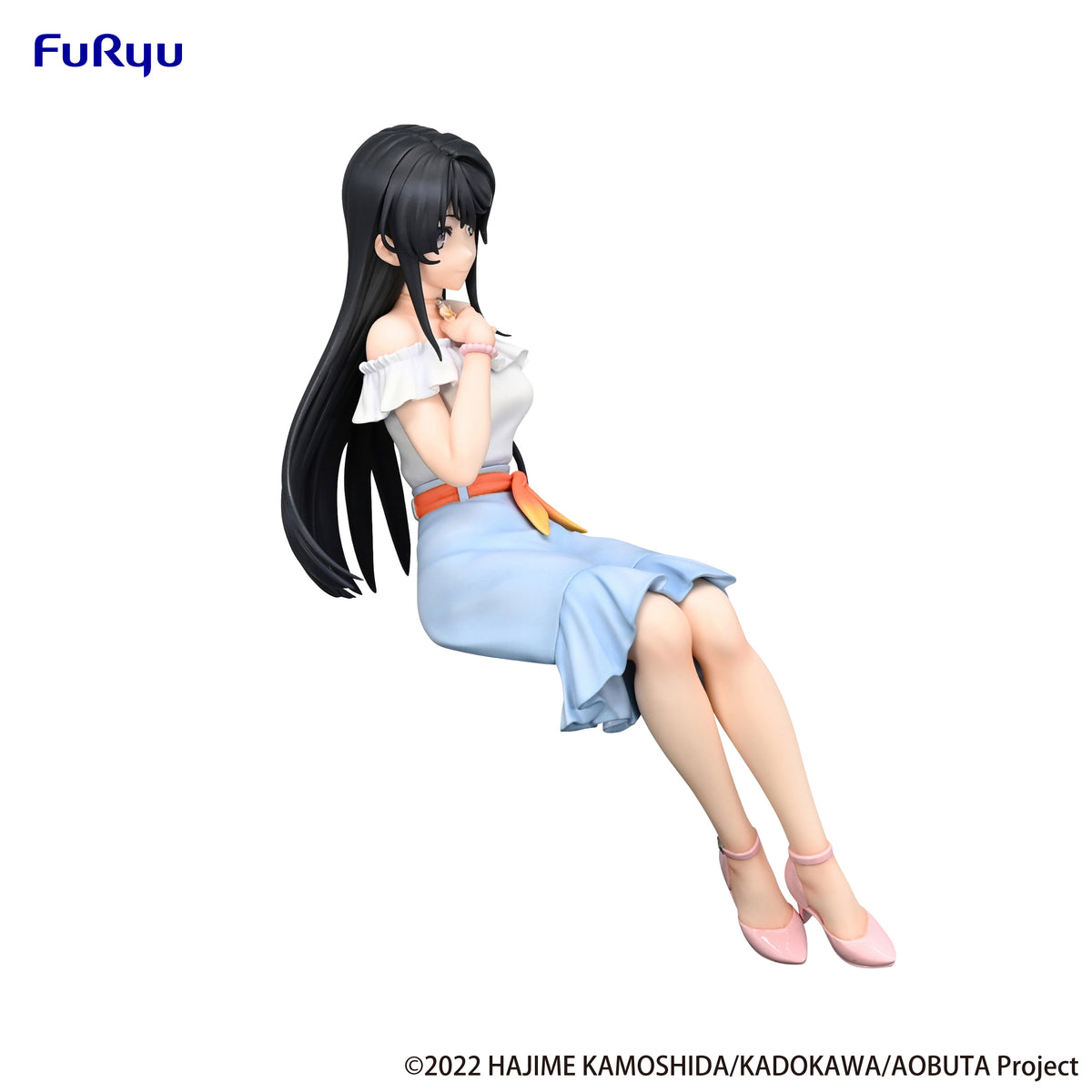 Rascal Does Not Dream Series Noodle Stopper Figure Mai Sakurajima Summer Outfit ver