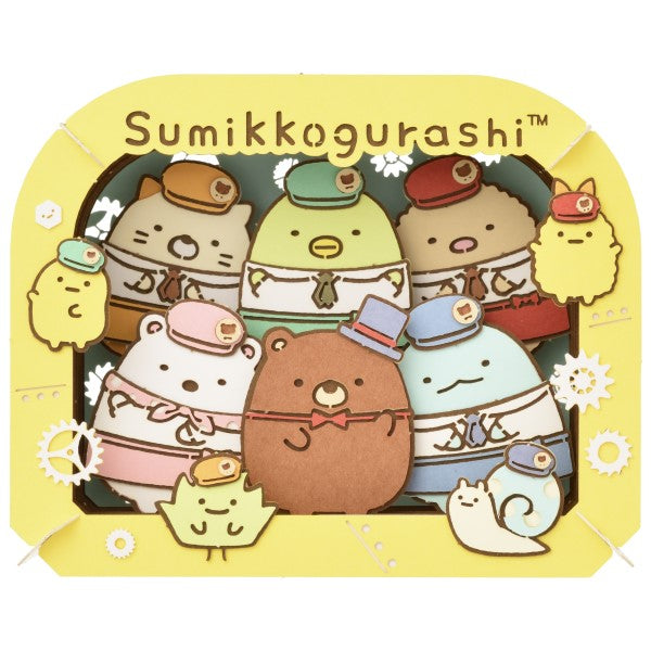 Sumikko Gurashi Paper Theater PT-335 Mysterious Factory of Patchwork