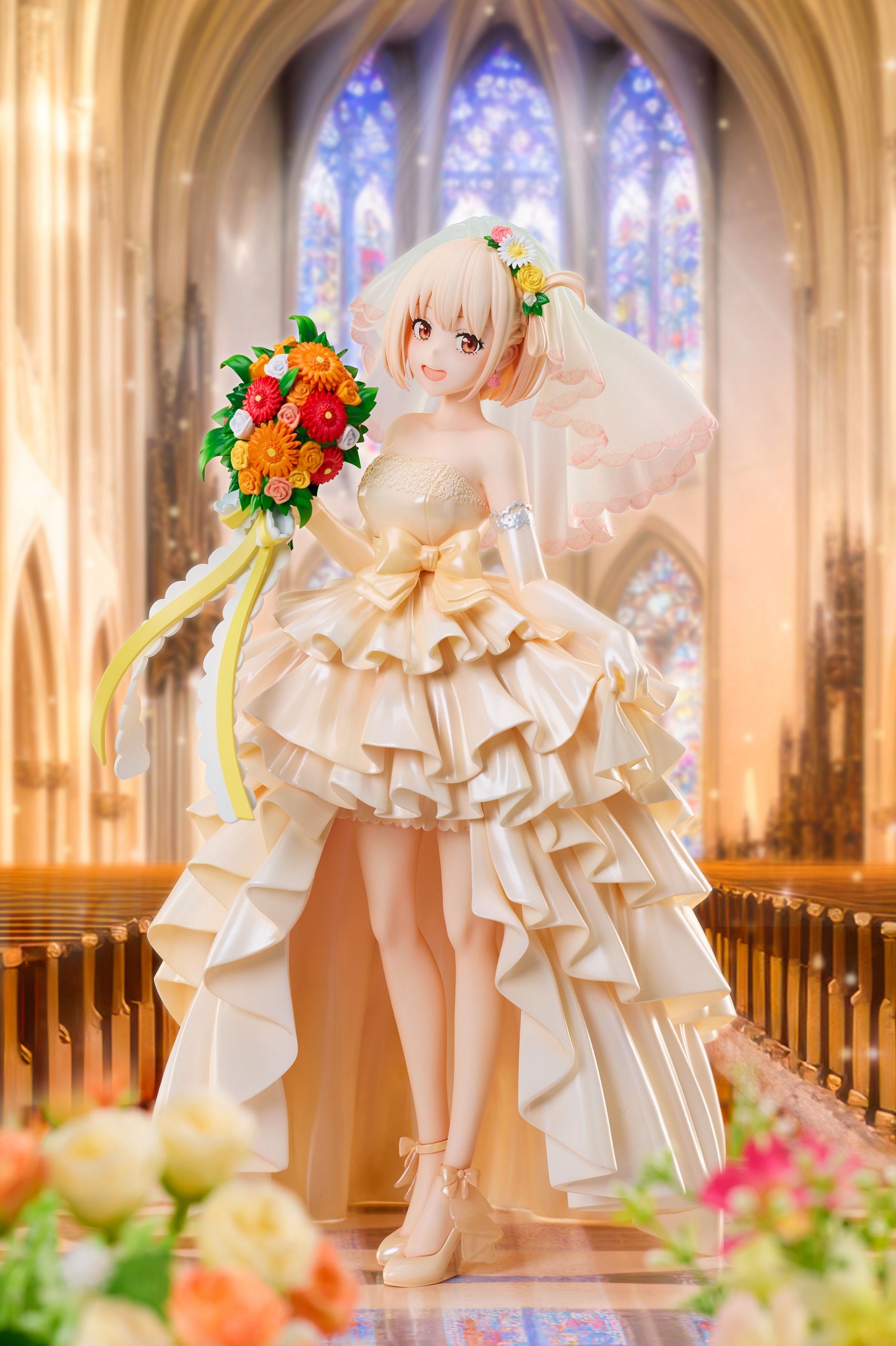Lycoris Recoil Chisato Nishikigi Wedding dress Ver. 1/7 Scale Figure