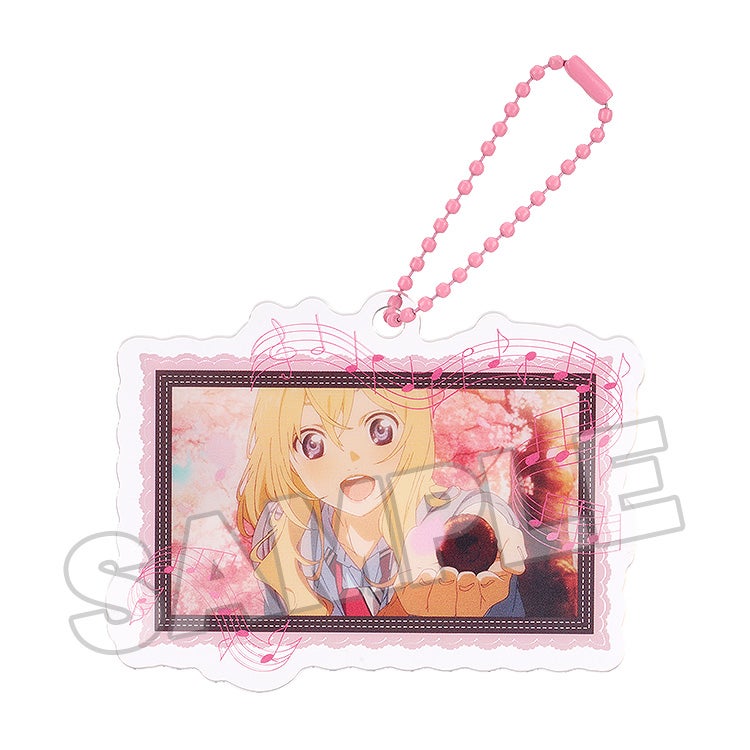 Your Lie in April Anime Scene Acrylic Keychain