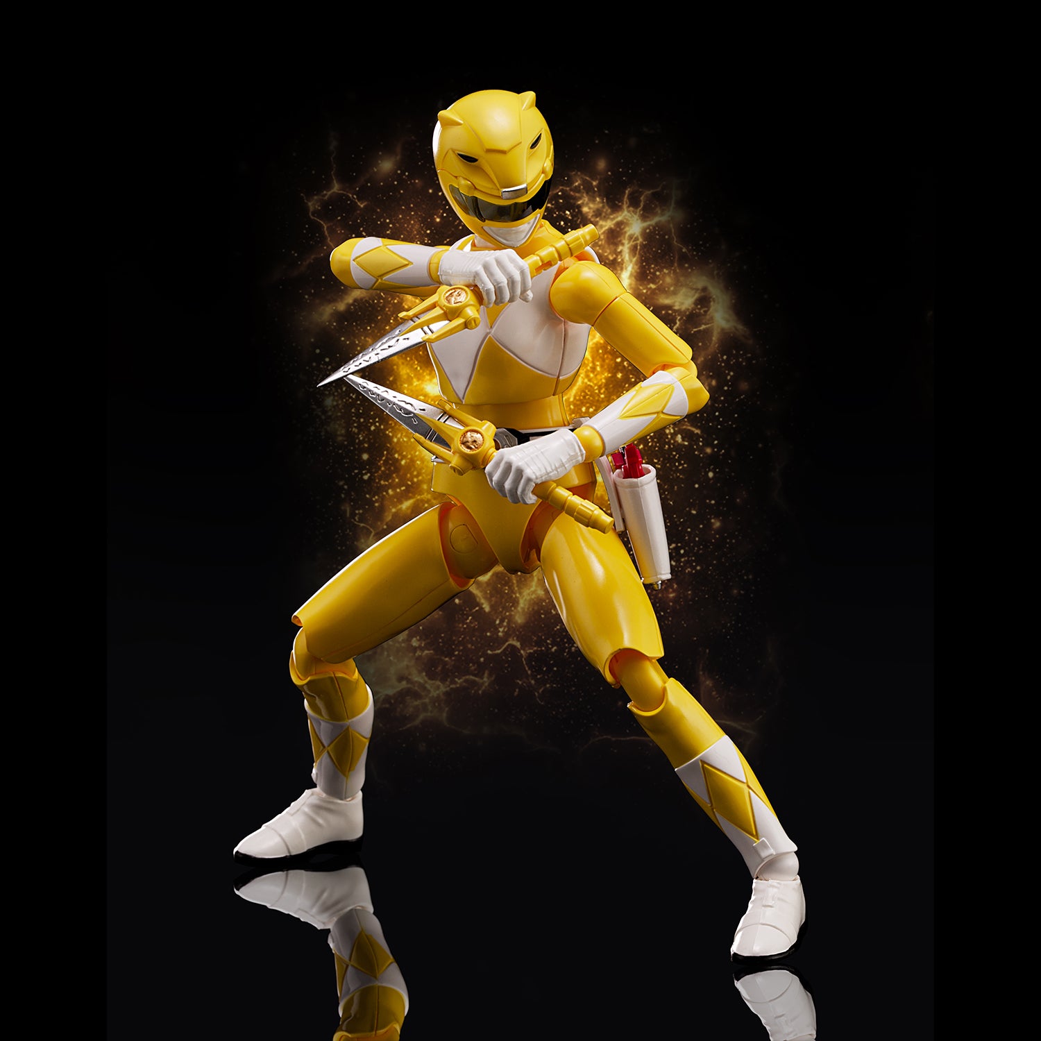 The Mighty Morphin Power Rangers Furai Action Power Rangers Yellow Ranger