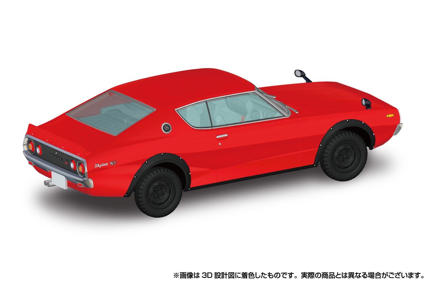 Aoshima Bunka Kyozai Co., Ltd. 1/32 NISSAN C110 SKYLINE GT-R（RED）