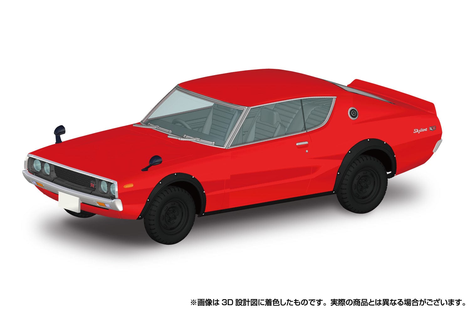Aoshima Bunka Kyozai Co., Ltd. 1/32 NISSAN C110 SKYLINE GT-R（RED）
