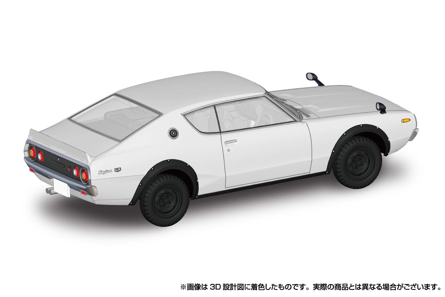 Aoshima Bunka Kyozai Co., Ltd. 1/32 NISSAN C110 SKYLINE GT-R（WHITE）