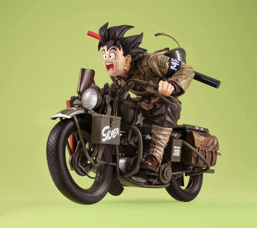DESKTOP REAL McCOYEX Dragon Ball Z Son Goku & Bike