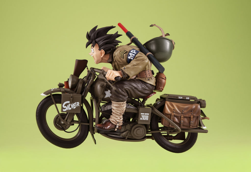 DESKTOP REAL McCOYEX Dragon Ball Z Son Goku &amp; Bike