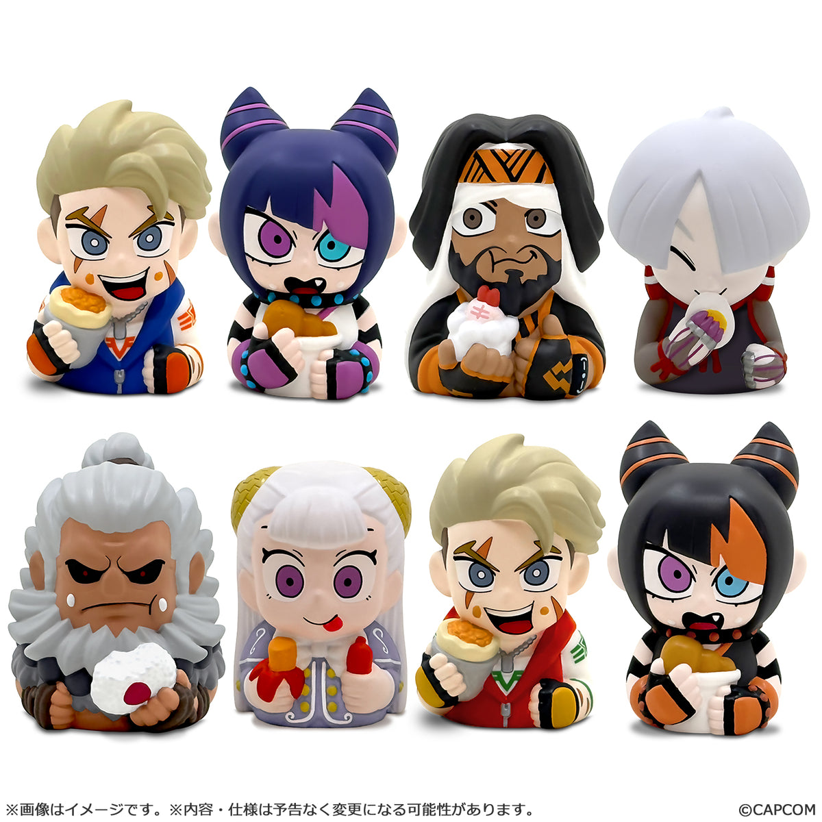 STREET FIGHTER VI Capcom Figure Builder Finger Puppet Street Fighter 6 Vol. 1 (SET of 8pcs)