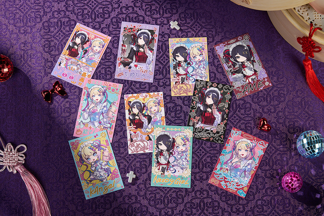 NEEDY STREAMER OVERLOAD Needy Streamer Chinese Restaurant Series Collectible Instant Photo-Style Card (BOX of 10pcs)