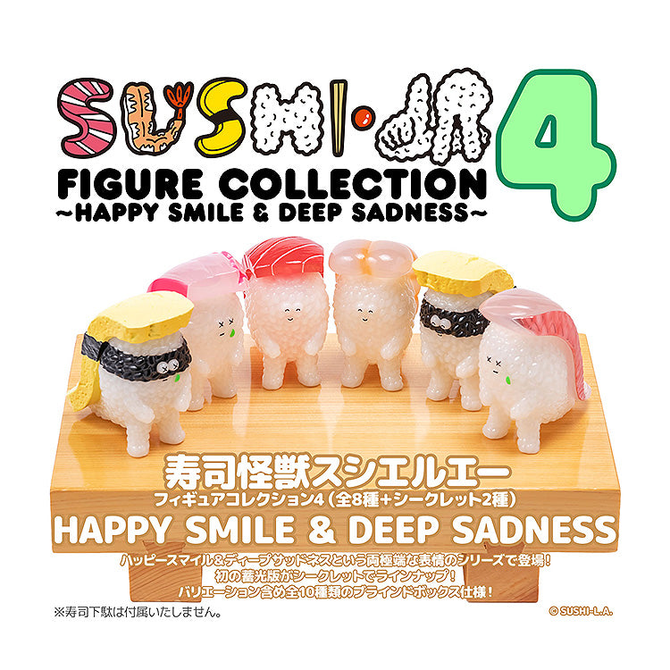 Sushi Kaiju Sushi-L.A. Figure Collection 4: HAPPY SMILE &amp; DEEP SADNESS (BOX of 8pcs) (rerun)