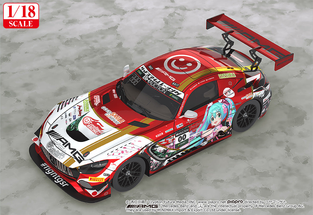 Hatsune Miku GT Project 1/18th Scale Mercedes-AMG Team GOOD SMILE 2019 SUZUKA 10HOURS Ver (rerun)