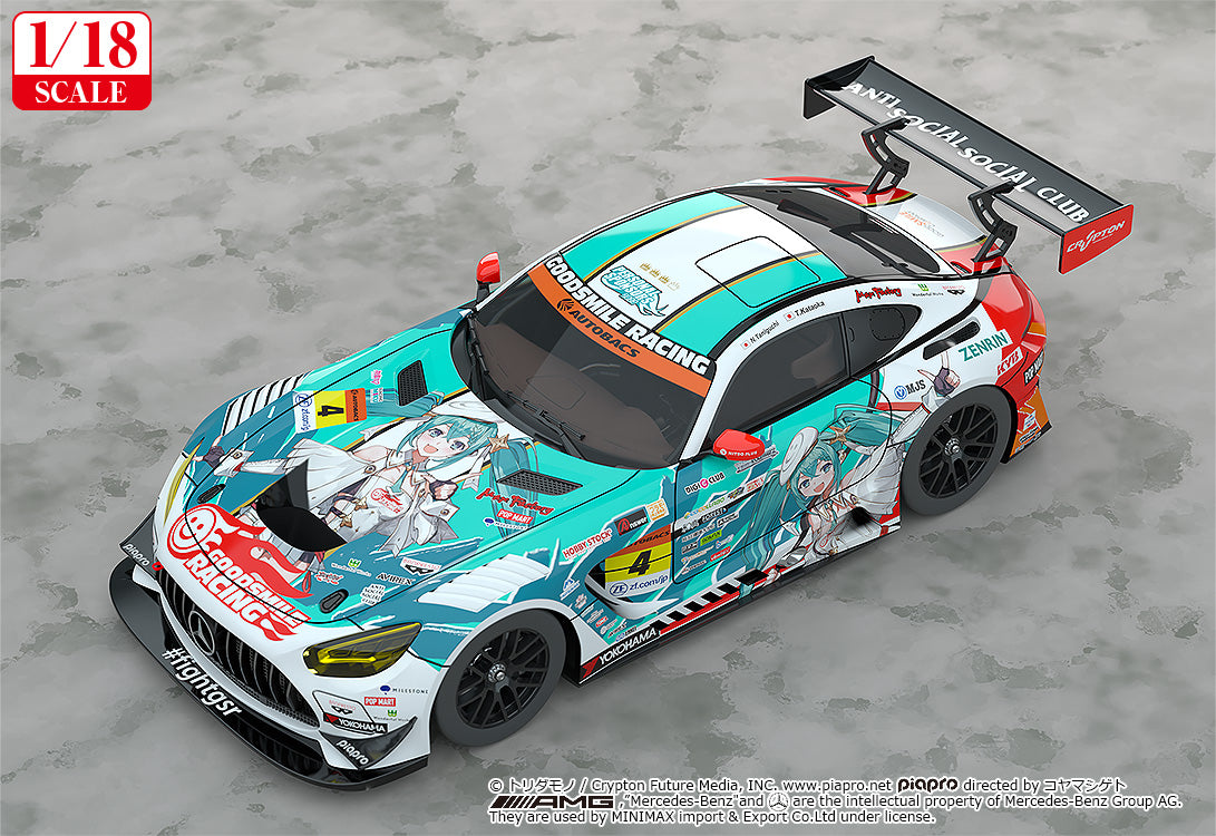 Hatsune Miku GT Project 1/18 Good Smile Hatsune Miku AMG 2023 Season Opening Ver (rerun)