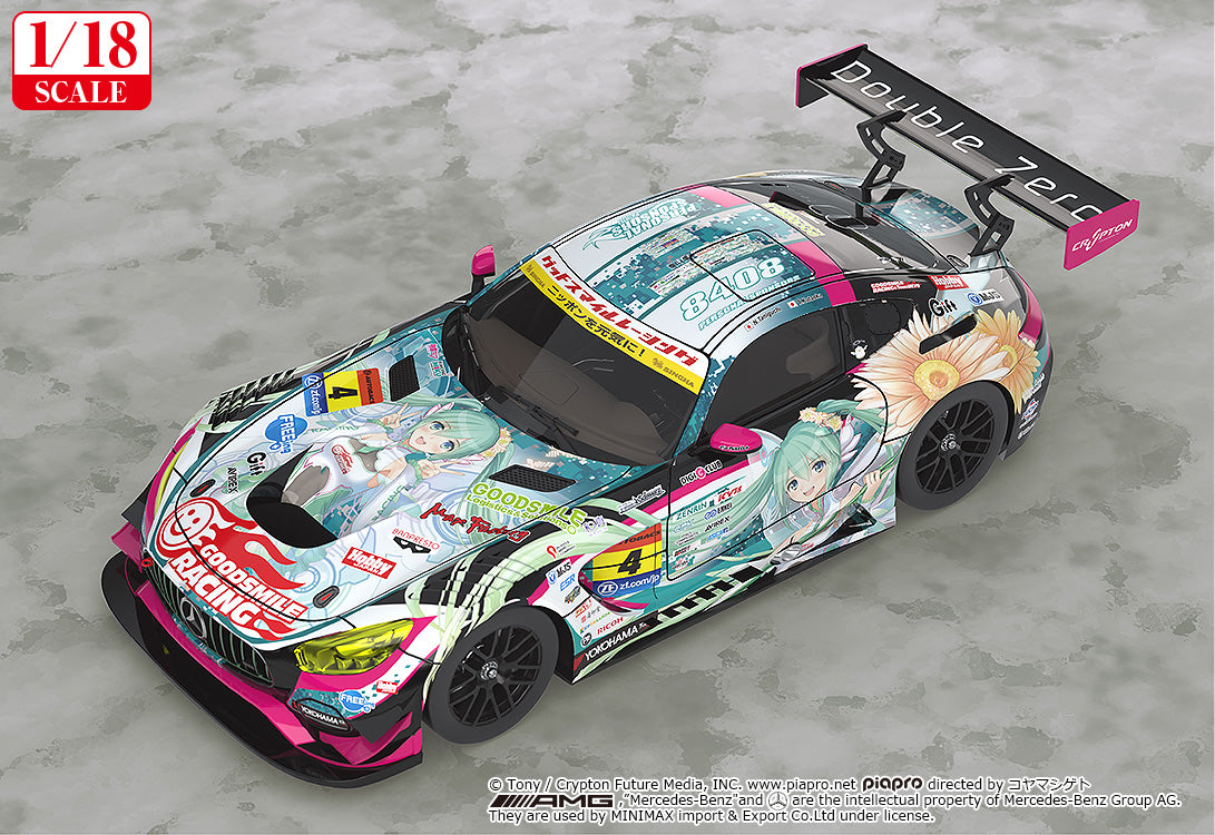 Hatsune Miku GT Project 1/18th Scale Good Smile Hatsune Miku AMG 2017 SUPER GT Ver (rerun)