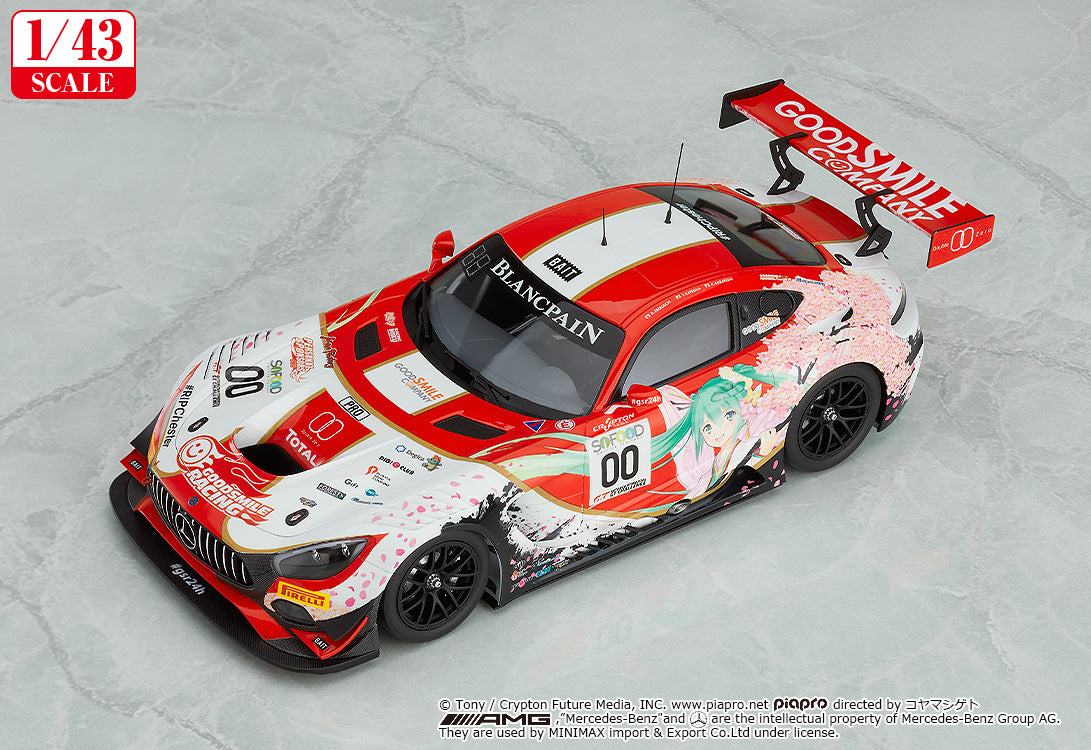 Hatsune Miku GT Project 1/43 Good Smile Hatsune Miku AMG: 2017 SPA24H Ver (rerun)
