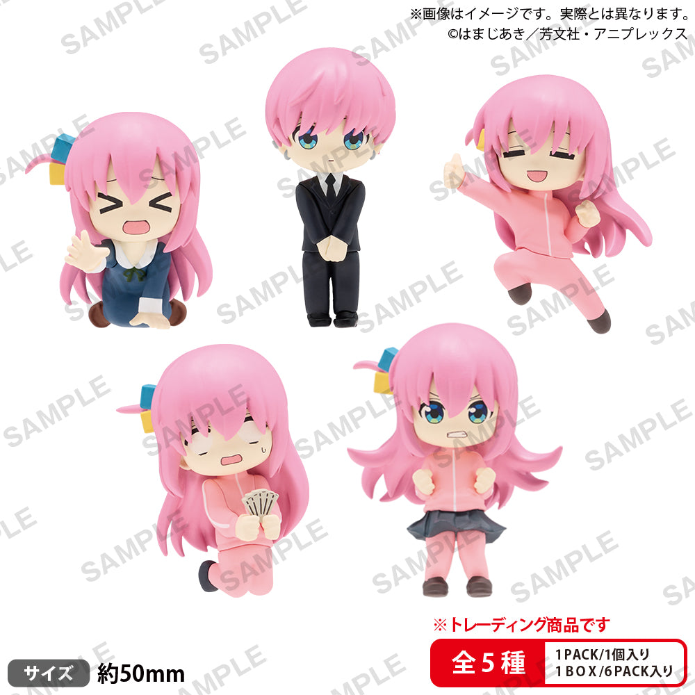 Bocchi the Rock! BUSHIROAD THE BOX Full of Bocchi-chan Figures vol 3 (BOX of 6pcs)