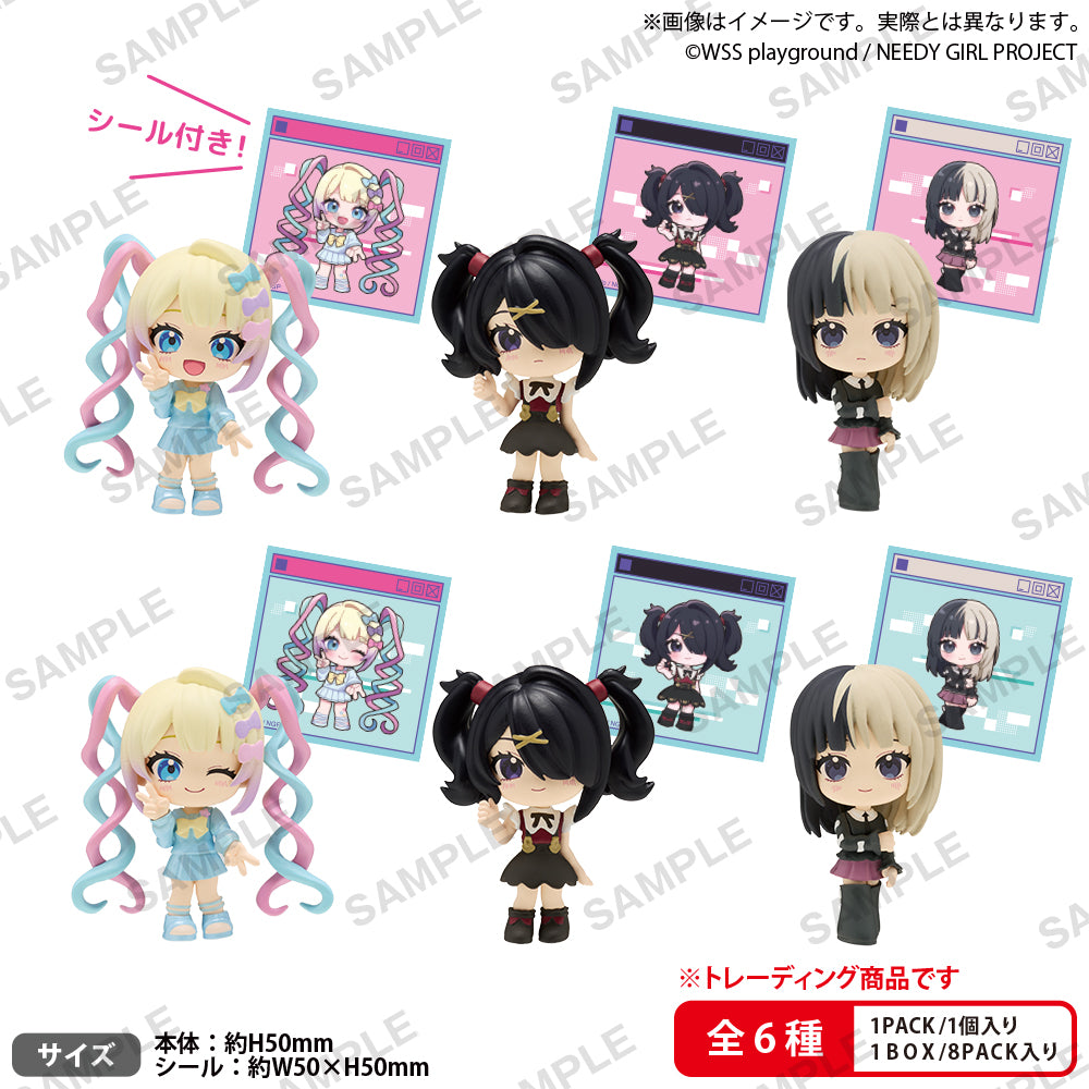 NEEDY GIRL OVERDOSE BUSHIROAD THE BOX Collection Figure RICH (BOX of 8pcs)