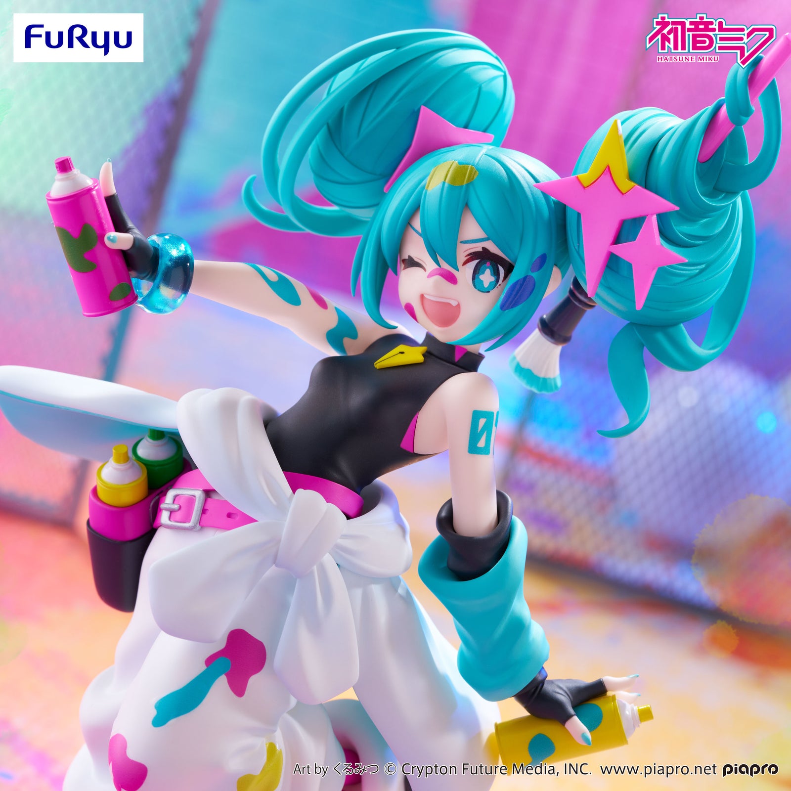 Character Vocal Series 01 : Hatsune Miku Trio-Try-iT Figure Paint Girl