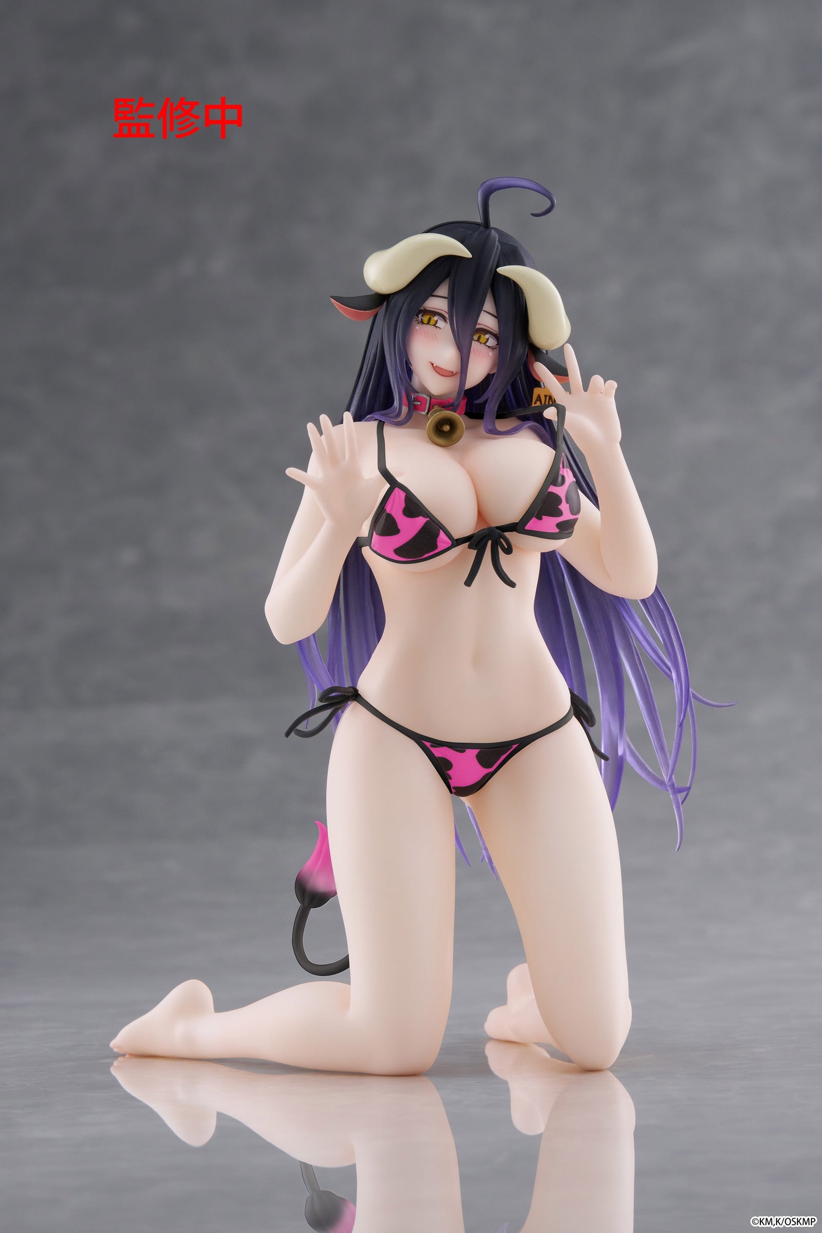 OVERLORD Desktop Cute Figure Albedo Cow-Print Swimsuit Ver Renewal