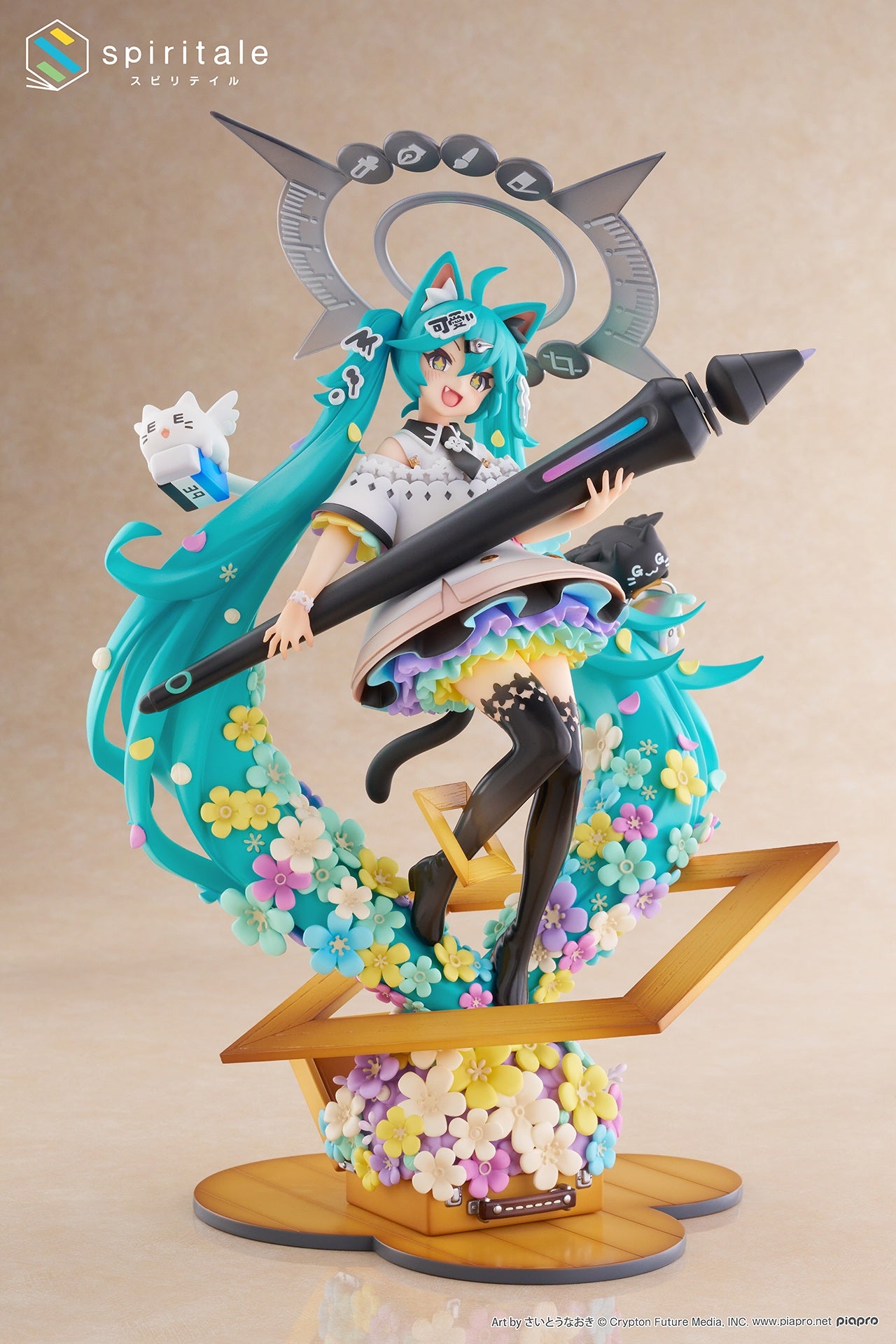 Hatsune Miku × Naoki Saito My Figure Making! The Painter ver 1/7 Scale Figure