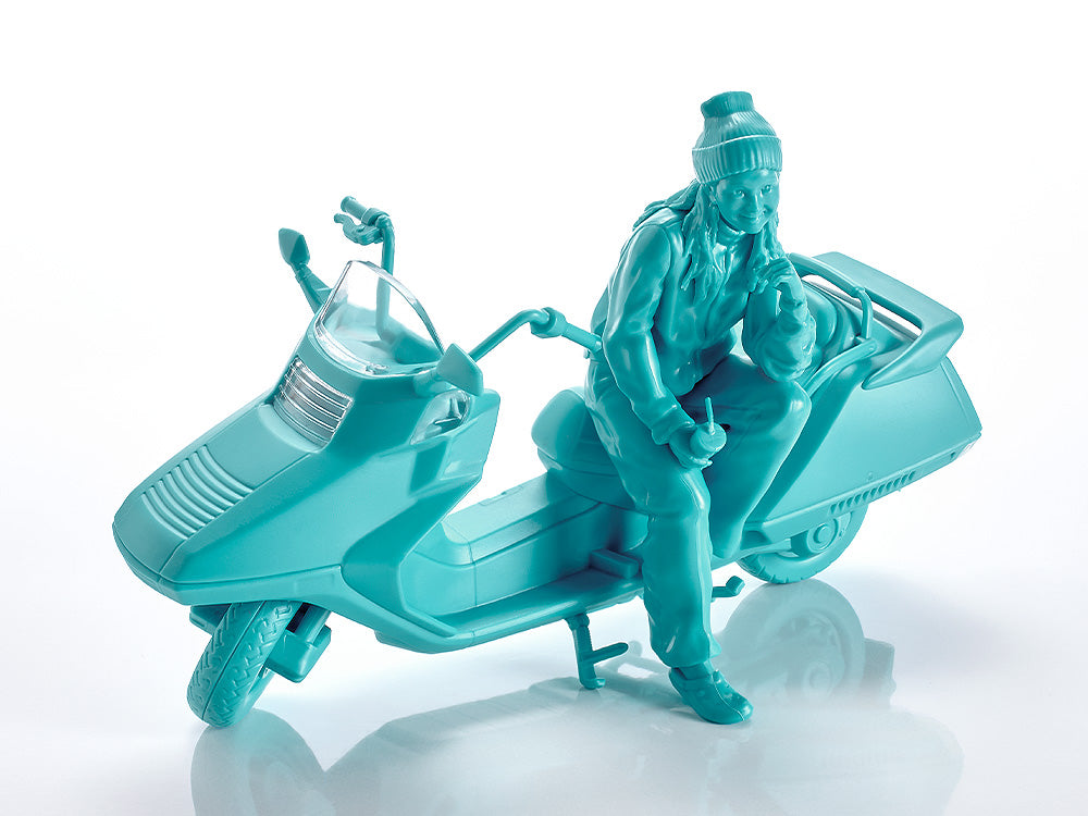 PLAMAX MF-102 Rider's portrait Honda Fusion Turquoise