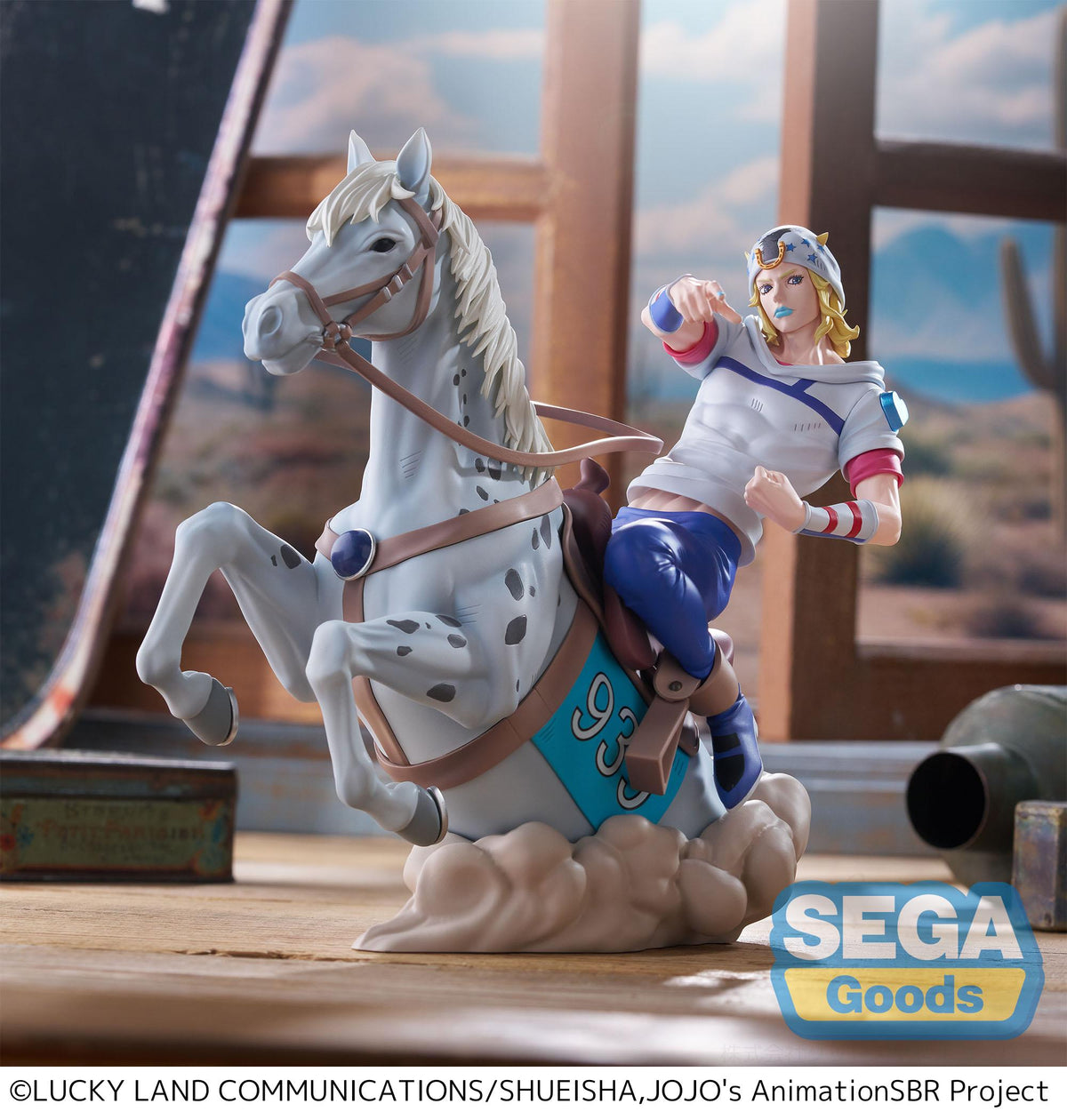 STEEL BALL RUN JoJo's Bizarre Adventure XrossLinkMAX Figure Johnny Joestar