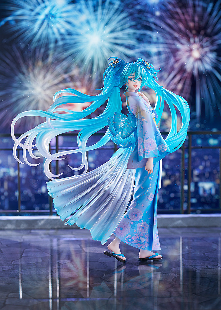 Hatsune Miku: Music &amp; Fire Works Ver 1/7 Scale Figure