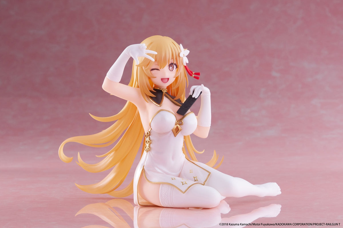 A Certain Scientific Railgun Desktop Cute Figure Misaki Shokuho (Chinese Dress Ver)