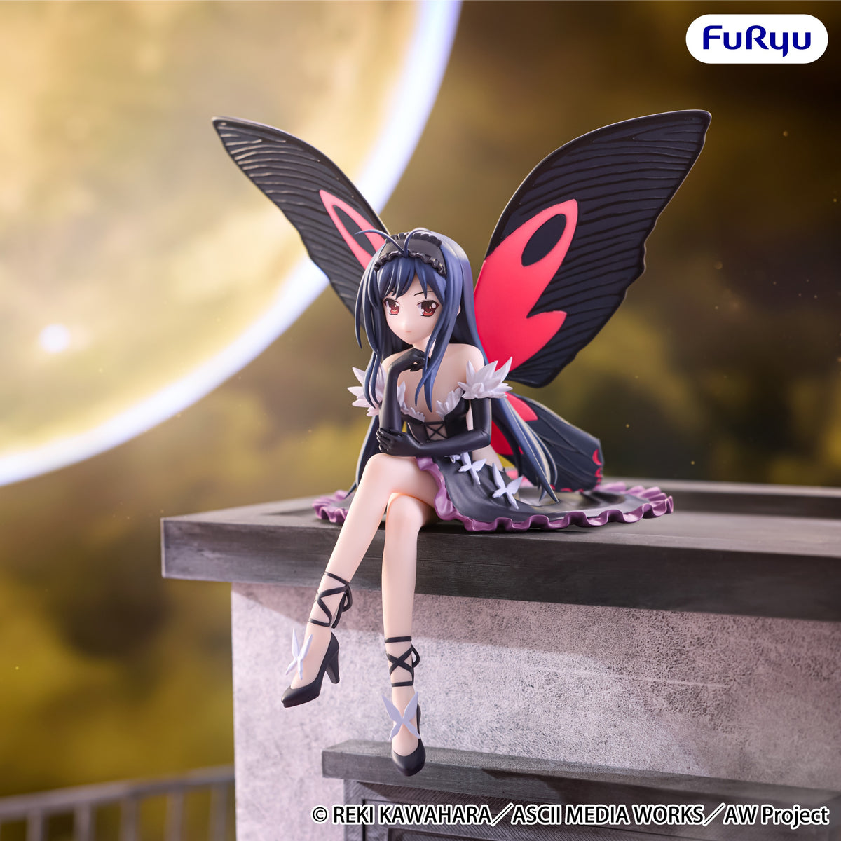 Accel World Noodle Stopper Figure Kuroyukihime