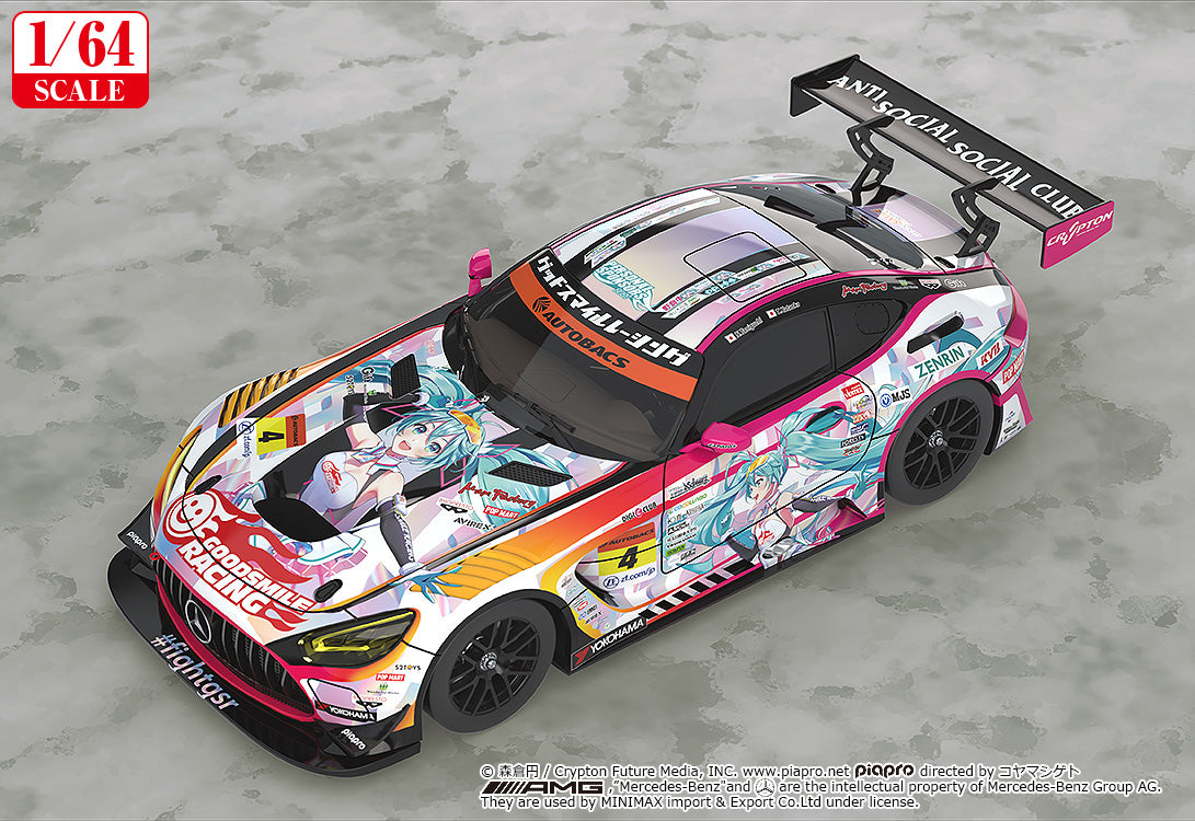 Hatsune Miku GT Project 1/64 Scale Good Smile Hatsune Miku AMG 2021 SUPER GT Round 5 Ver (rerun)