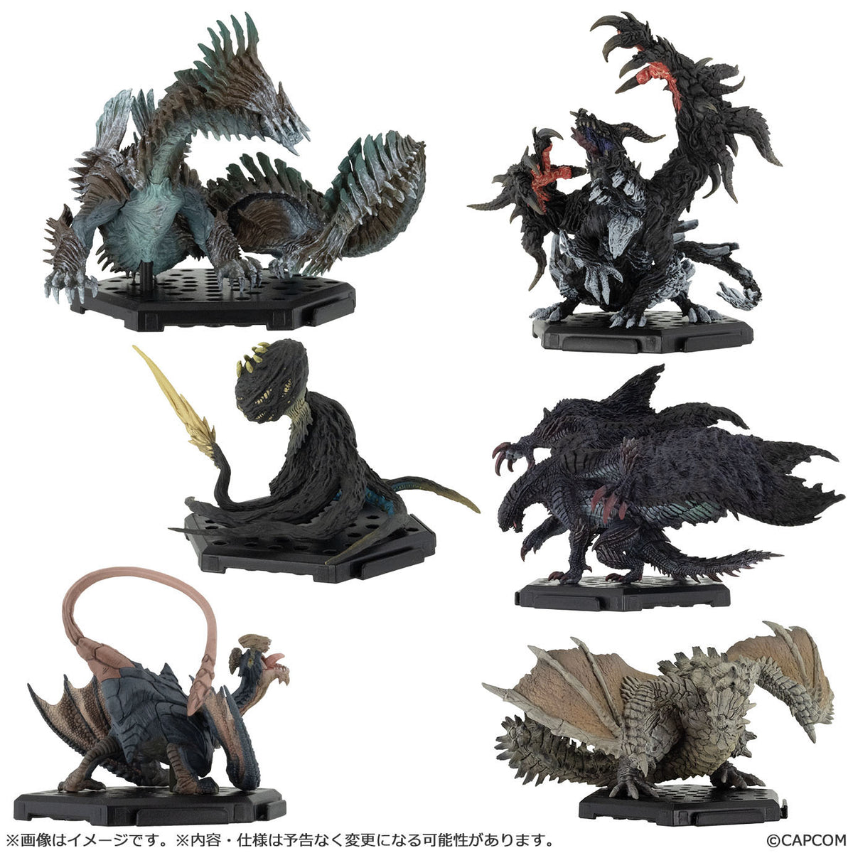 Monster Hunter Capcom Figure Builder Monster Hunter Standard Model Plus Vol. 30 (SET of 6pcs)
