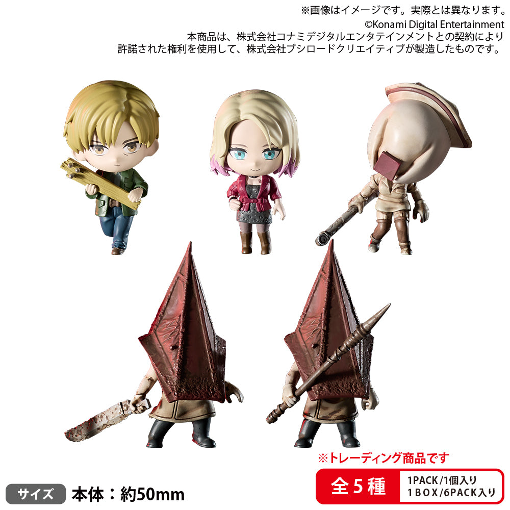 SILENT HILL 2 BUSHIROAD THE BOX SILENT HILL 2 Collection Figure RICH (BOX of 6pcs)