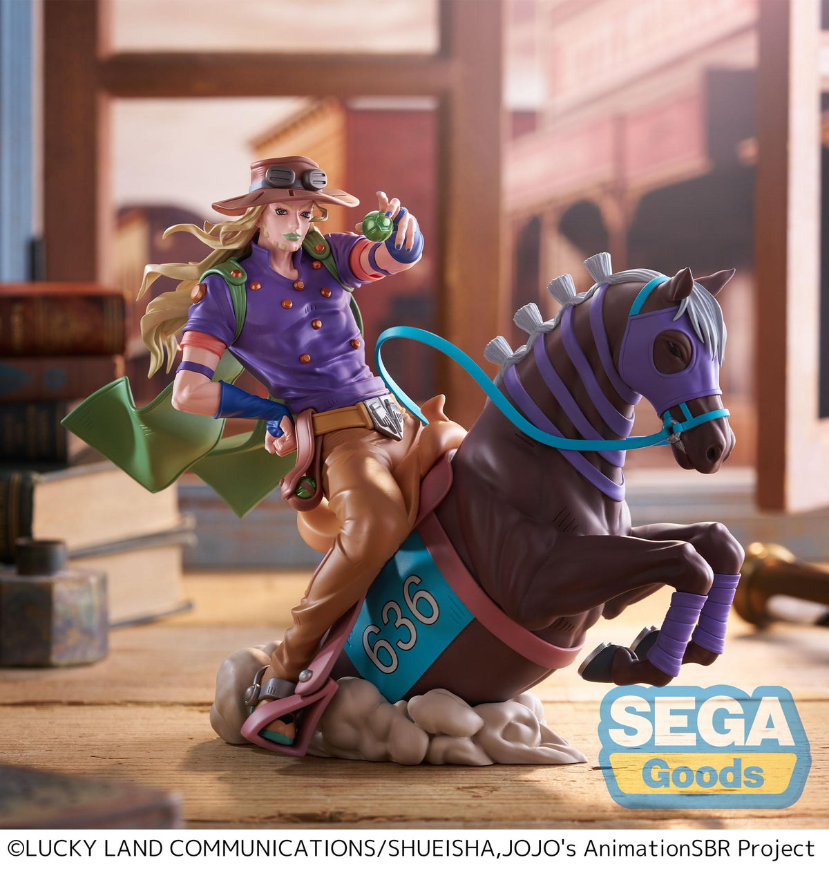 STEEL BALL RUN JoJo's Bizarre Adventure XrossLinkMAX Figure Gyro Zeppeli