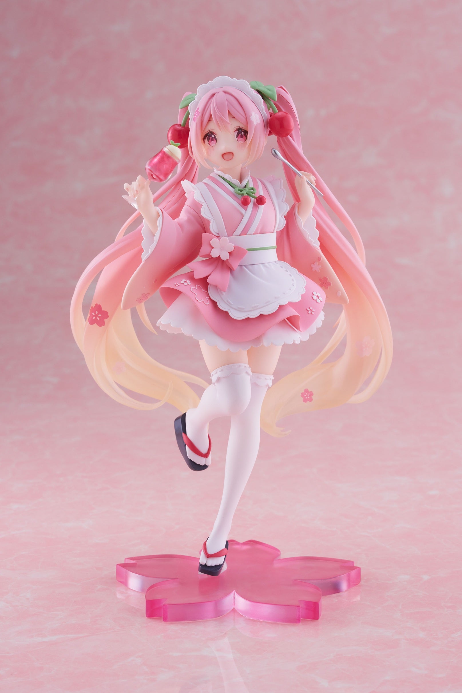 Hatsune Miku Sakura Miku Newley Written Figure Japanese Cafe Ver (rerun)