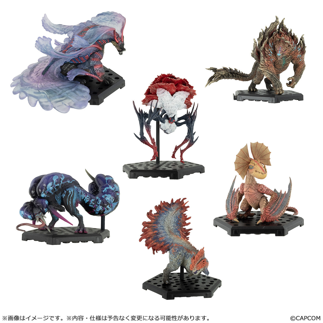 Capcom Figure Builder Monster Hunter Standard Model Plus Vol.28 (SET of 6pcs)